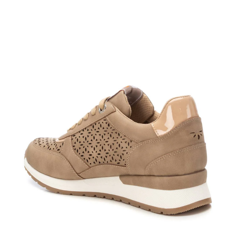 SNEAKER CALADO CREMALLERA BEIGE 172789