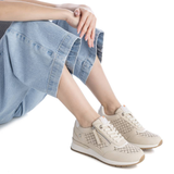 SNEAKER CALADO CREMALLERA HIELO 172789