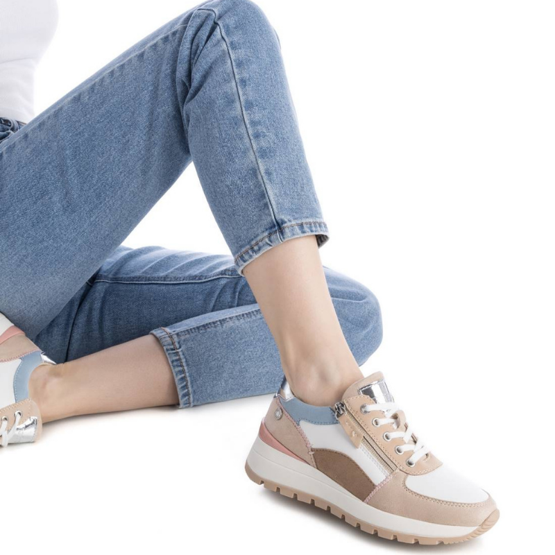 SNEAKER CREMALLERA BEIGE 172446