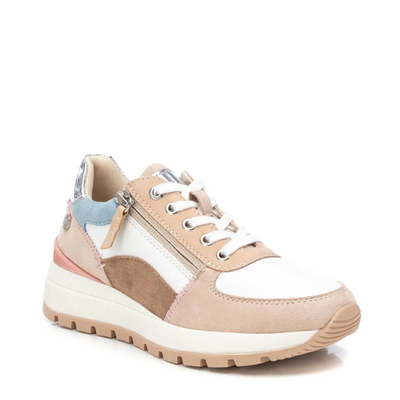 SNEAKER CREMALLERA BEIGE 172446