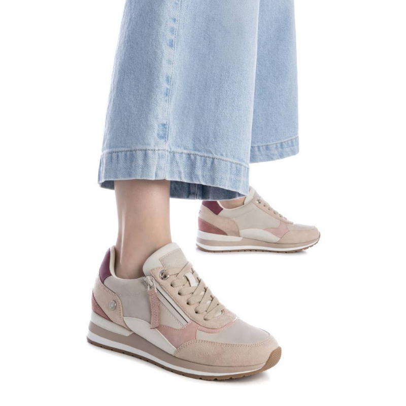 SNEAKER CREMALLERA NUDE 172630