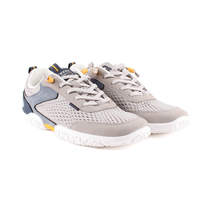 CASUAL SNEAKER GRIS AZUL