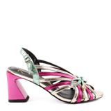 SANDALIA TIRAS LAZO FUXIA  85826B