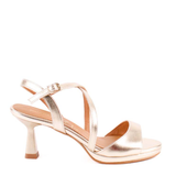 SANDALIA TIRAS CRUZADAS PLATINO 2432A