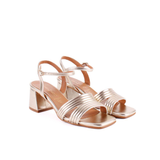 SANDALIA PALA HEBILLA PLATINO 2437D