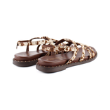 SANDALIA PLANA TACHAS COW 162392