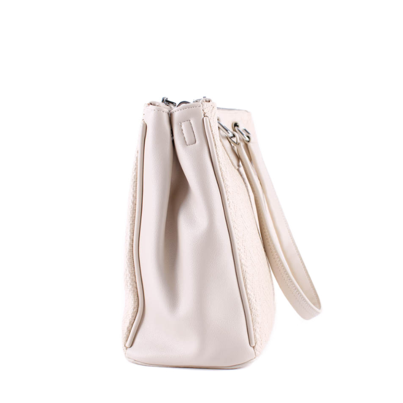 BOLSO RAFIA BEIGE