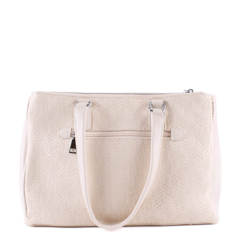 BOLSO RAFIA BEIGE