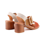 SANDALIA TACON HEBILLA MARRON NGOTICA12