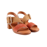 SANDALIA TACON HEBILLA MARRON NGOTICA12