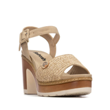 SANDALIA TACON RAFIA TAUPE 175281