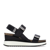 SANDALIA CUÑA VELCROS NEGRO 145254