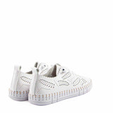 SNEAKER TROQUELADA BLANCO CRETA014