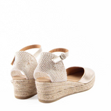 ALPARGATA PULSERA TALON PLATINO 857MG01