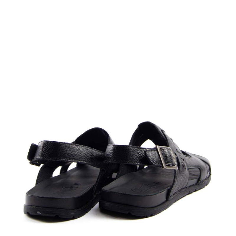 SANDALIA HEBILLA TRAS NEGRO 36510
