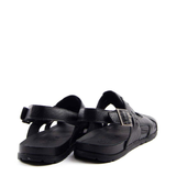 SANDALIA HEBILLA TRAS NEGRO 36510