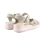 SANDALIA GOMAS CUÑA VERDE ABZ30159
