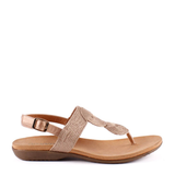 SANDALIA DEDO TRENZA BRONCE ABZ23573
