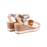 SANDALIA PALA LISA ORO 11280
