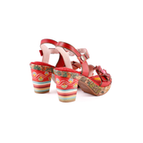SANDALIA NELLAO ROUGE NELLAO31
