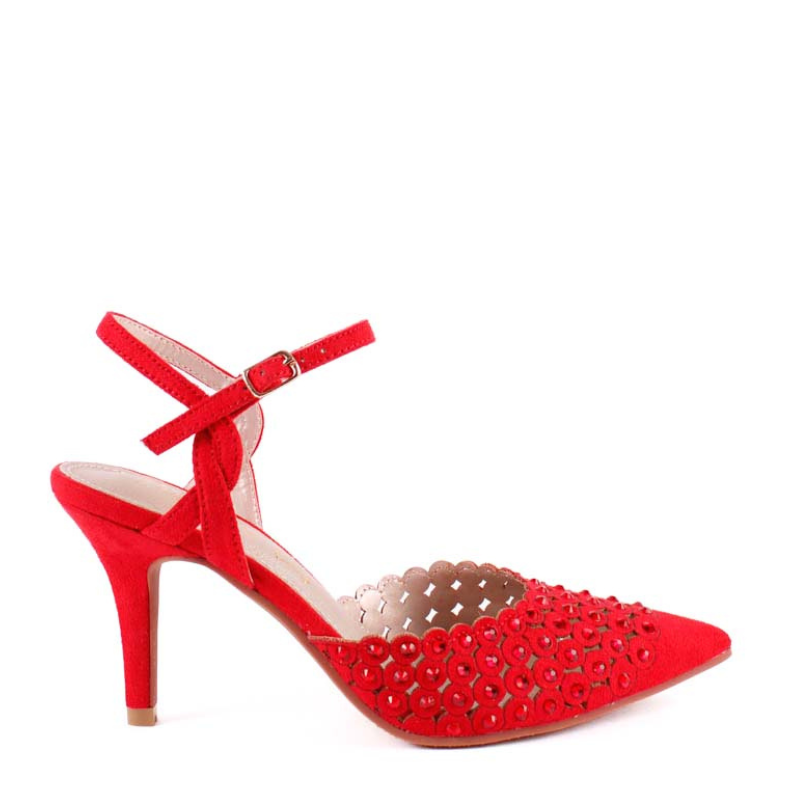 SALON DESTALONADO ROJO C-421