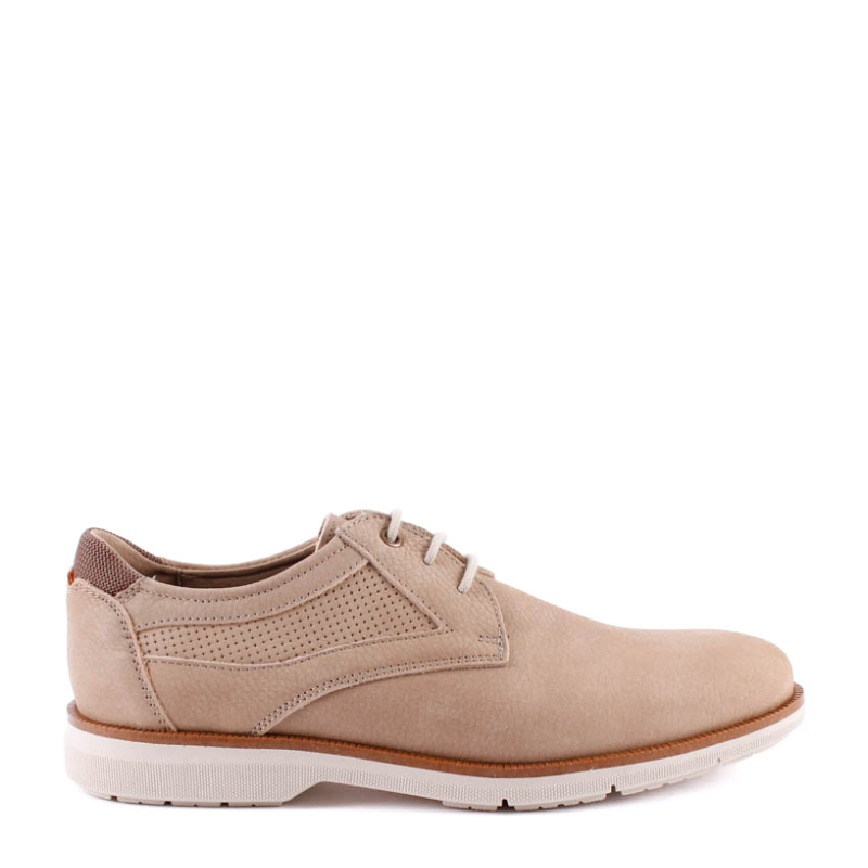 ZAPATO CORDON NOBUCK TAUPE 353