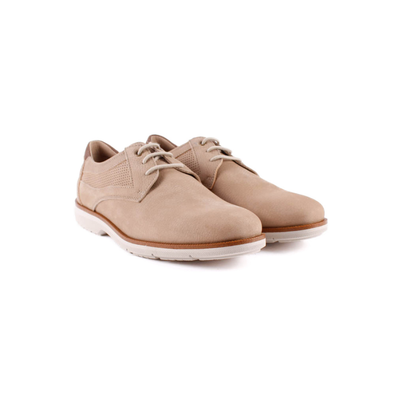 ZAPATO CORDON NOBUCK TAUPE 353