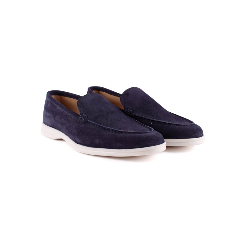 MOCASIN BORDON SERRAJE AZUL 04911