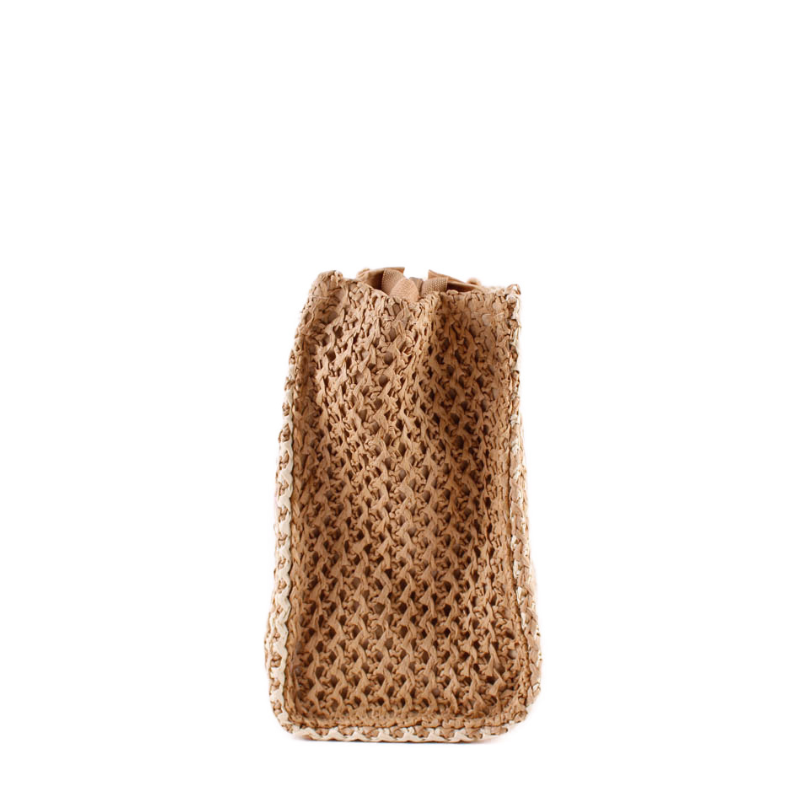 BOLSO ASA BAMBU BEIGE