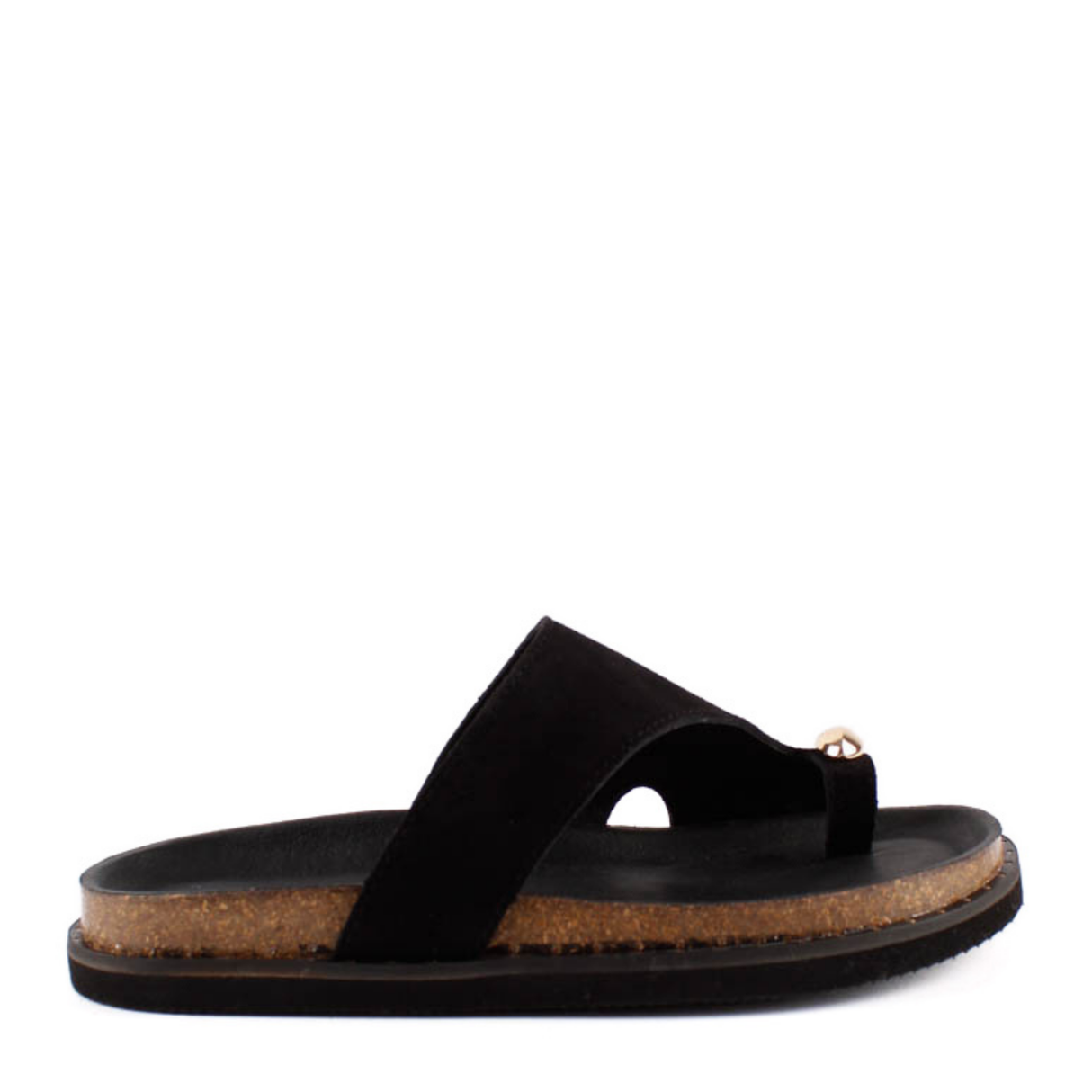 SANDALIA BIO ANILLO NEGRO WANDA