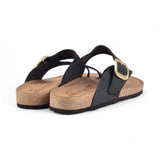 SANDALIA BIODEDO HEBILLA NEGRO JERBA113