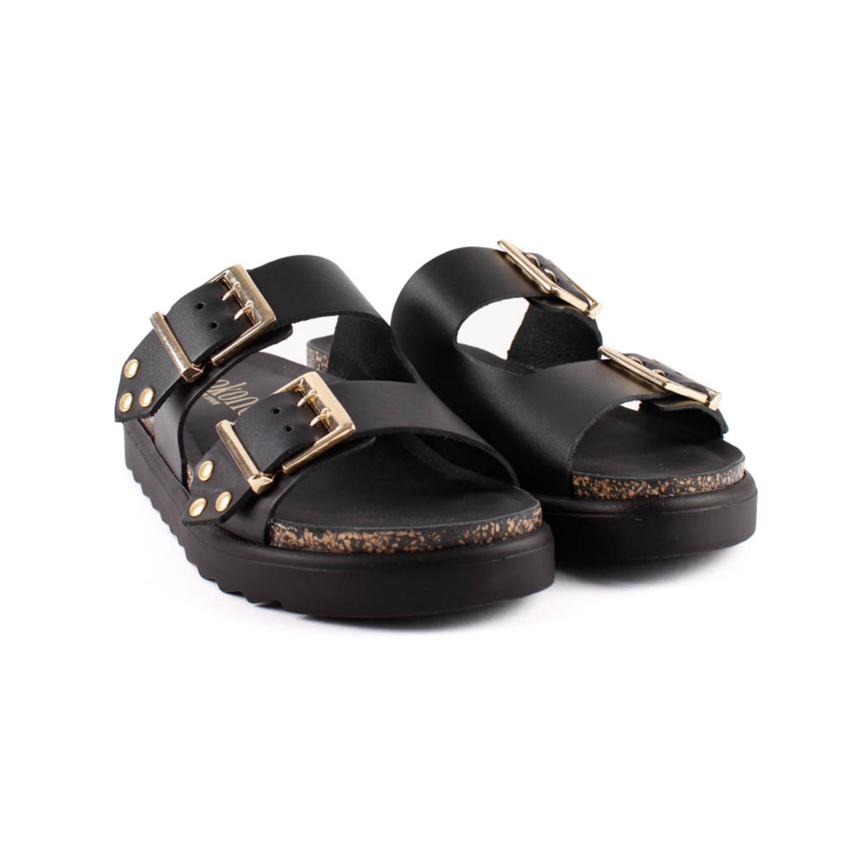 BIO DOBLE HEBILLA REMACHE NEGRO TUNEZ262