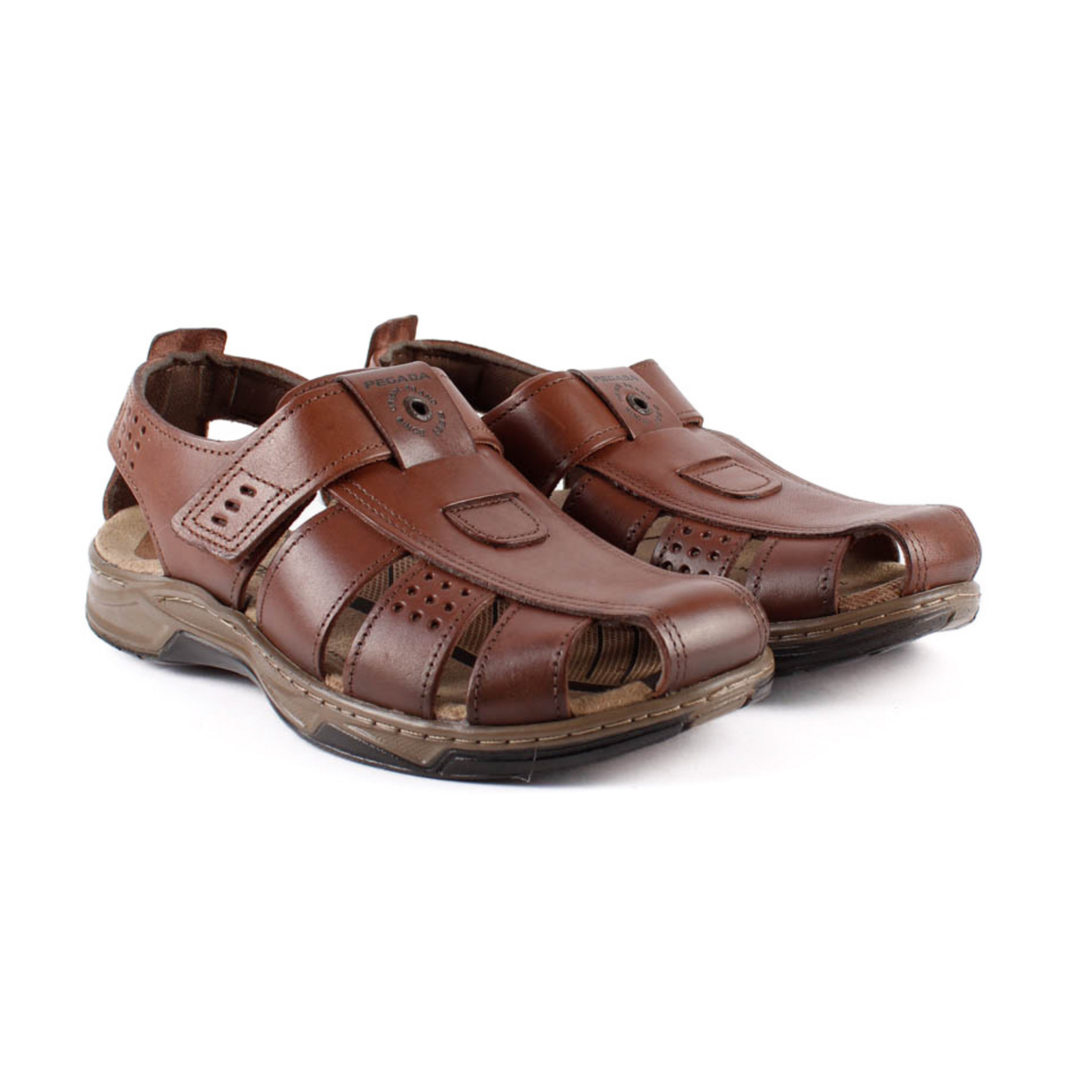 SANDALIA CERRADA VELCRO PINHAO 132255