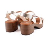 SANDALIA PULSERA MADERA CHAMPAN 5921