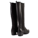 BOTA CAÑA ELASTICO NEGRO 9545