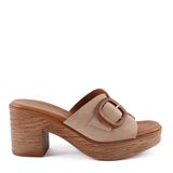 SANDALIA PALA HEBILLA CAMELLO 957