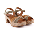 SANDALIA LAZO COMBI KAKI 3137