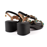 SANDALIA JOYA NEGRO 557