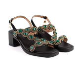 SANDALIA JOYA NEGRO 557