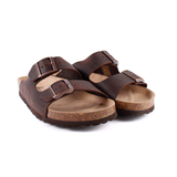 SANDALIA BIO HEBILLAS MOKA 2840