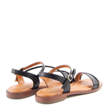 SANDALIA TIRA STRASS NEGRO MENORCA 02