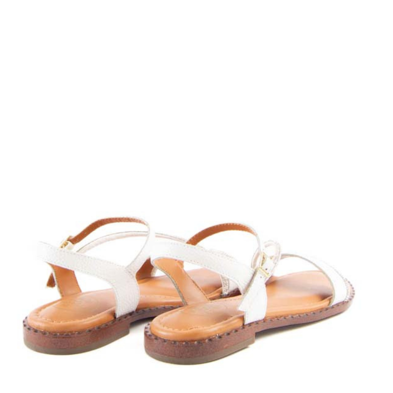 SANDALIA TIRA STRASS BLANCO MENORCA 02