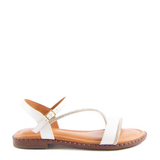 SANDALIA TIRA STRASS BLANCO MENORCA 02