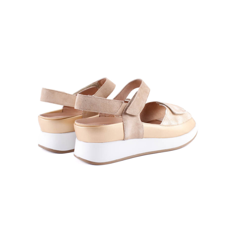SANDALIA VELCROS SAND 260422