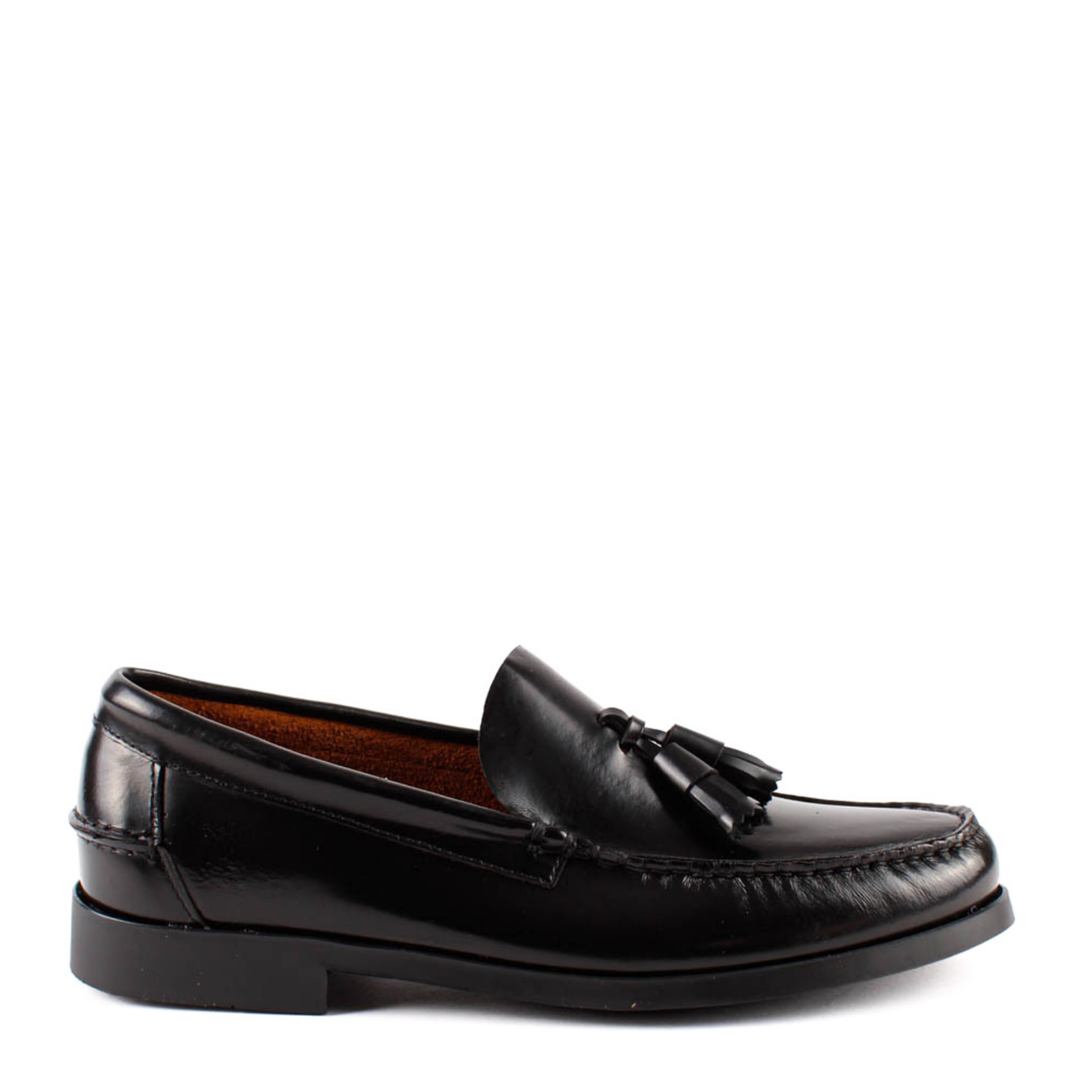 MOCASIN CASTELLANO BORLAS NEGRO 4029