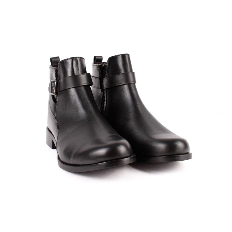 BOTIN CORREA HEBILLA NEGRO 8800
