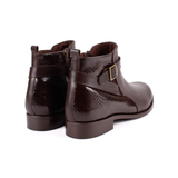 BOTIN CORREA HEBILLA MARRON 8800