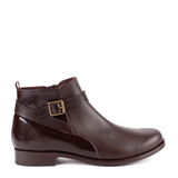 BOTIN CORREA HEBILLA MARRON 8800