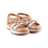 SANDALIA APLIQUE BLANCO 2623