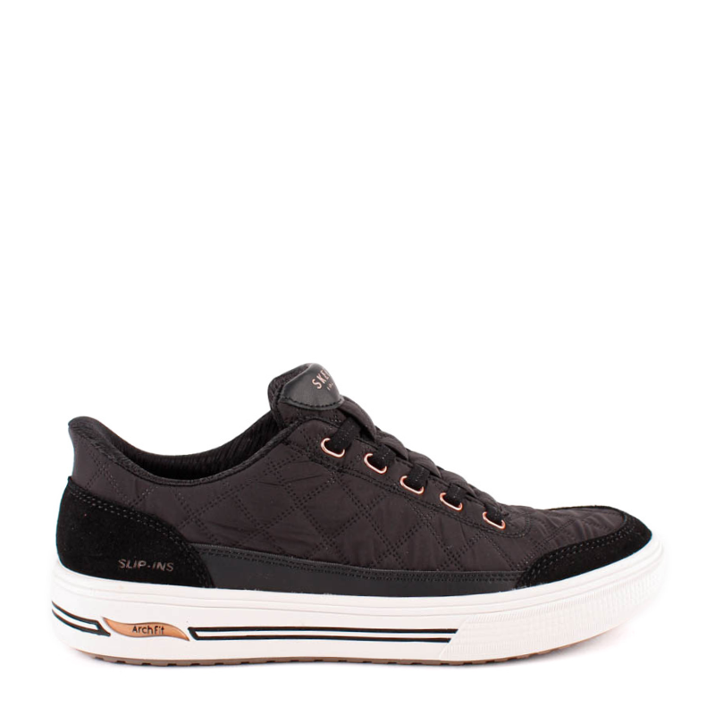 SLIP INS ARCH FIT COZY FIT BLACK